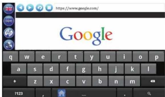 TUNTURI Pure F 8.1 - Web browser - 2