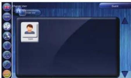 TUNTURI Pure F 8.1 - Changer d'utilisateur - 2
