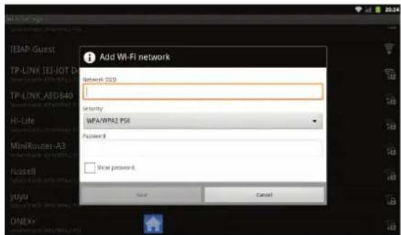 TUNTURI Pure F 8.1 - Wi-Fi networks: - 2