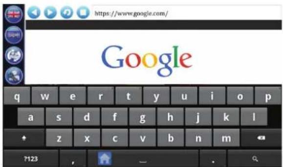 TUNTURI Pure F 8.1 - Web browser - 2