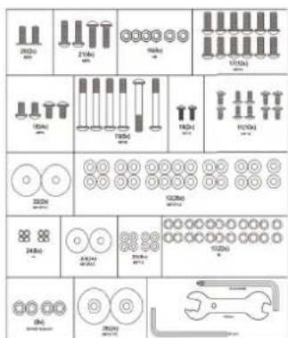 TUNTURI Pure F 8.1 - Hardware kit - 1