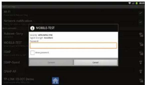 TUNTURI Pure F 8.1 - Wi-Fi networks: - 1
