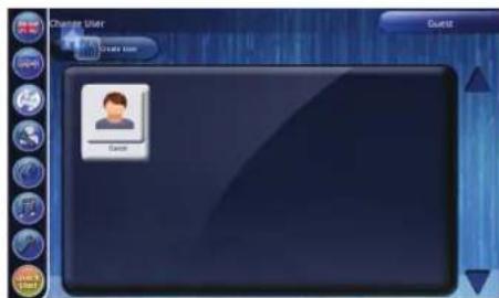 TUNTURI Pure F 8.1 - Change user - 2