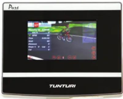 TUNTURI Pure F 8.1 - User interface - 2