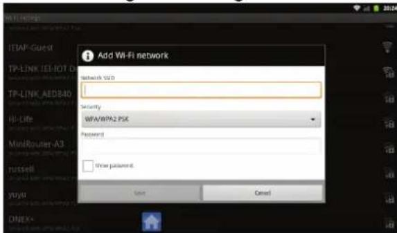 TUNTURI Pure F 8.1 - Wi-Fi Netzwerke: - 2