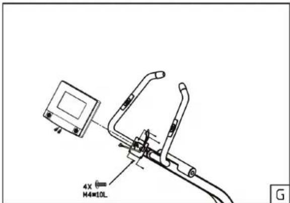 TUNTURI Pure F 8.1 - Assembly step G - 1