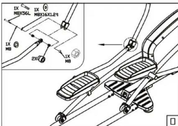 TUNTURI Pure F 4.1 - Assembly step O - 1