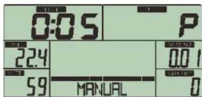 TUNTURI Pure F 4.1 - Manueller modus - 1