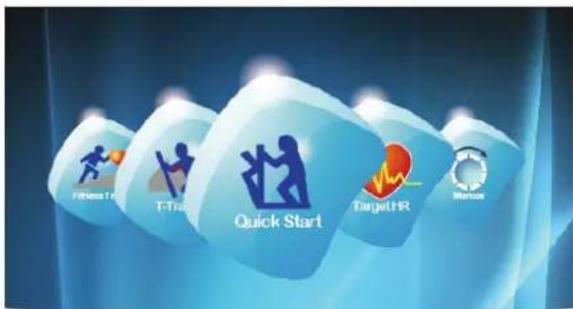 TUNTURI Pure F 6.1 - Start up screen - 3