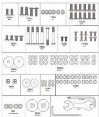 TUNTURI Pure F 6.1 - Hardware kit - 1