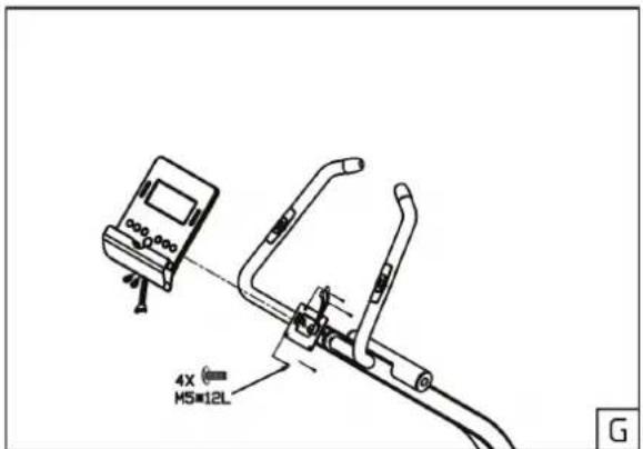 TUNTURI Pure F 6.1 - Assembly step G - 1
