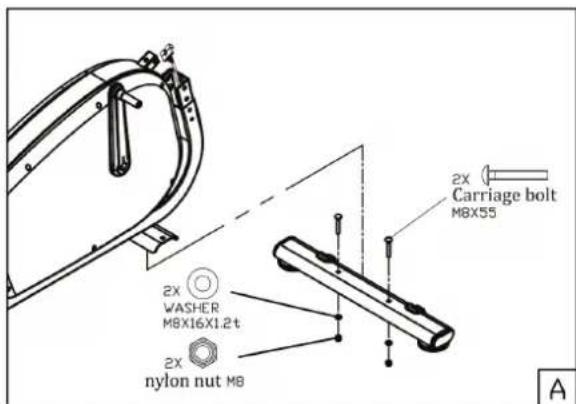 TUNTURI Pure F 2.1 - Montagestab A - 1
