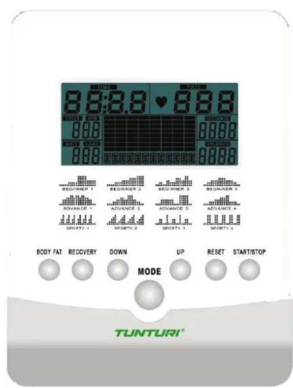 TUNTURI Pure F 2.1 - Experte: (70-80% der maximalen Herzfrequenz) - 1