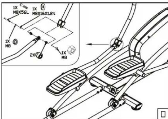 TUNTURI Pure F 2.1 - Assembly step O - 1