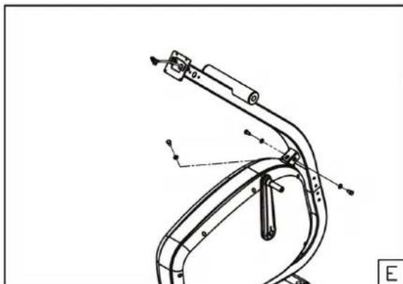 TUNTURI Pure F 2.1 - Assembly step E - 1