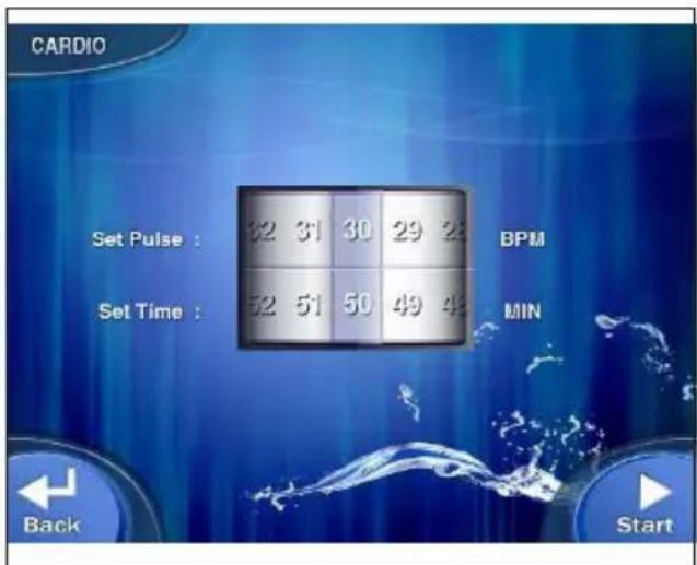 TUNTURI Pure CF 4.0 - Impostazione Cardio - 1