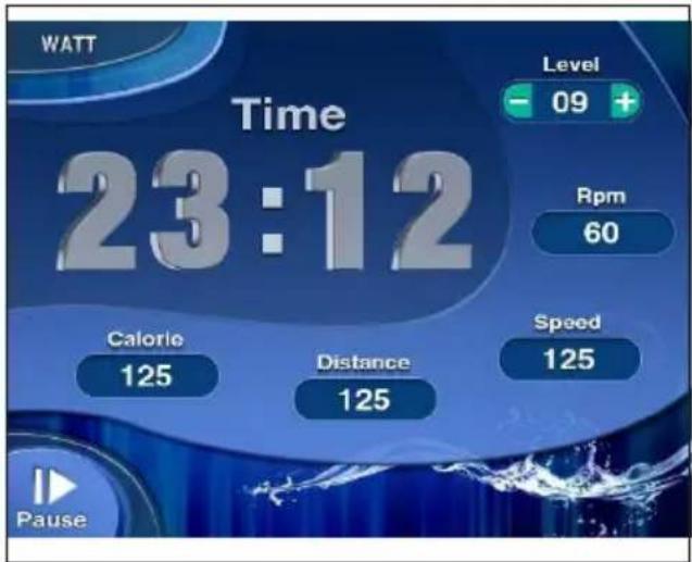 TUNTURI Pure CF 4.0 - Impostazione Watt - 2