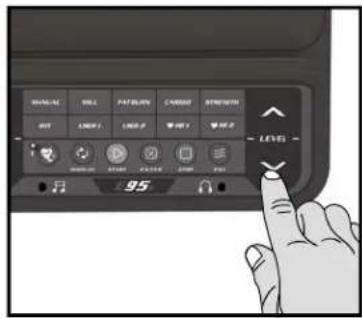 Sole Fitness E95 - Programmation des seances d'exercices préréglees - 1