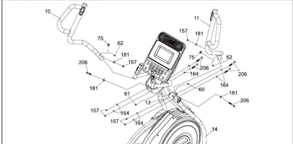 Sole Fitness E35 - MONTAGE ÉTAPE 3 - 1