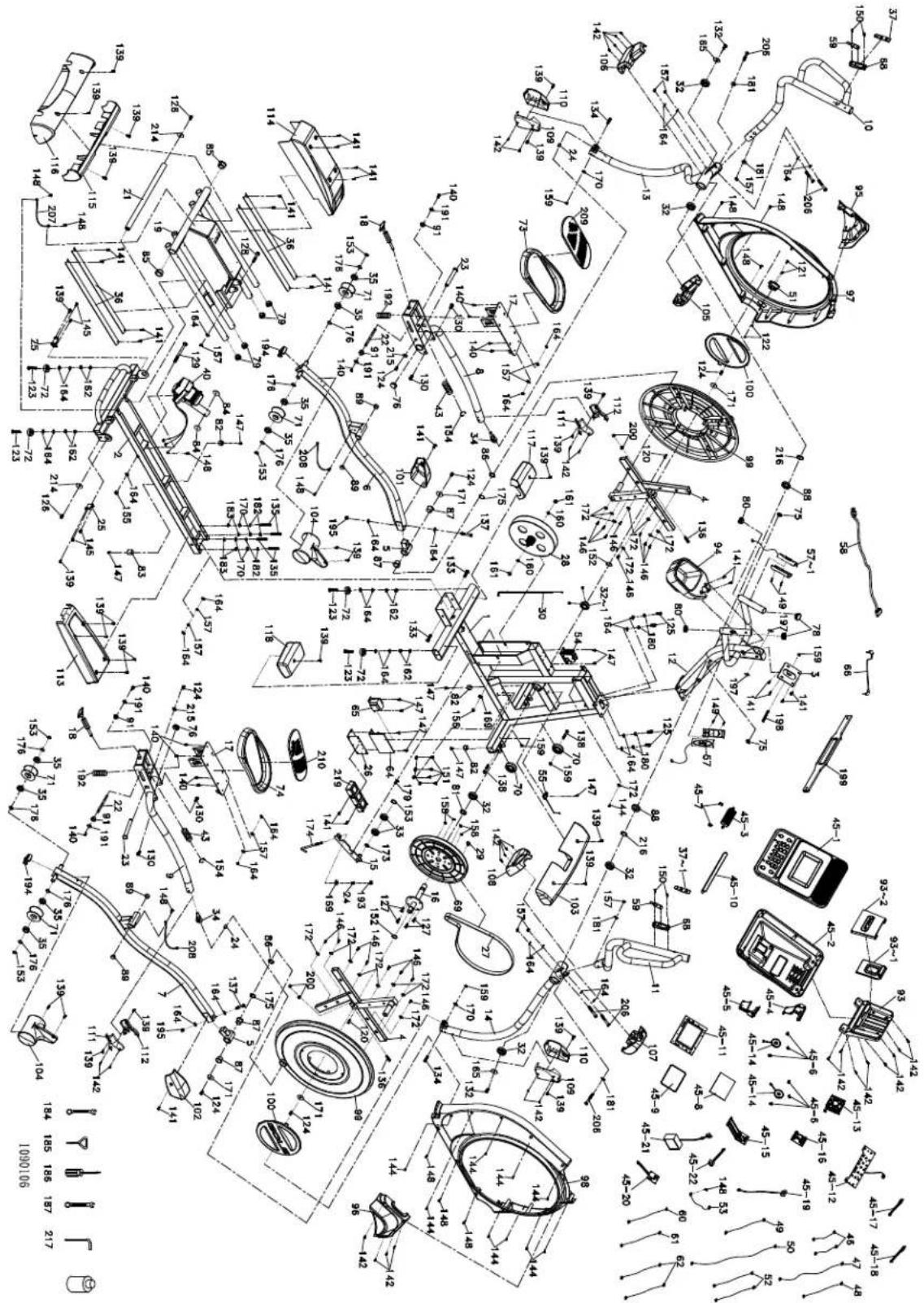 Sole Fitness E35 - PLAN DÉTAILLÉ - 1