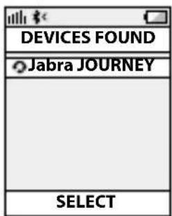 JABRA JOURNEY - Votre téléphone identifiera le Jabra JOURNEY - 2