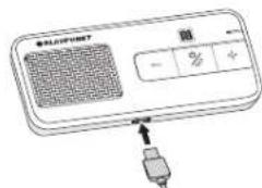 BLAUPUNKT BT Drive Free 114 - Carga del accumulator - 1