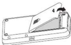 BLAUPUNKT BT Drive Free 114 - Insertion de la batterie - 3