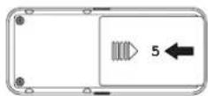 BLAUPUNKT BT Drive Free 114 - Einsetzen des Akkus - 4