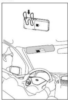 BLAUPUNKT BT Drive Free 114 - Instalacao na pala - 2
