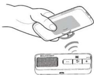 BLAUPUNKT BT Drive Free 114 - Emparelhamento NFC intolerente - 1