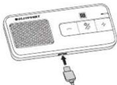 BLAUPUNKT BT Drive Free 114 - Incarcarea accumulatorului - 1