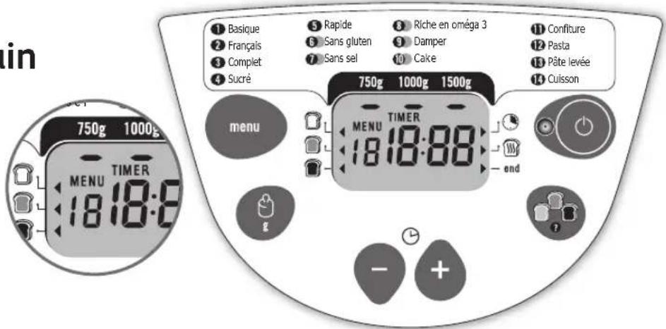 TEFAL Home Bread OW5001 - Utilisez votre machine à pain - 1
