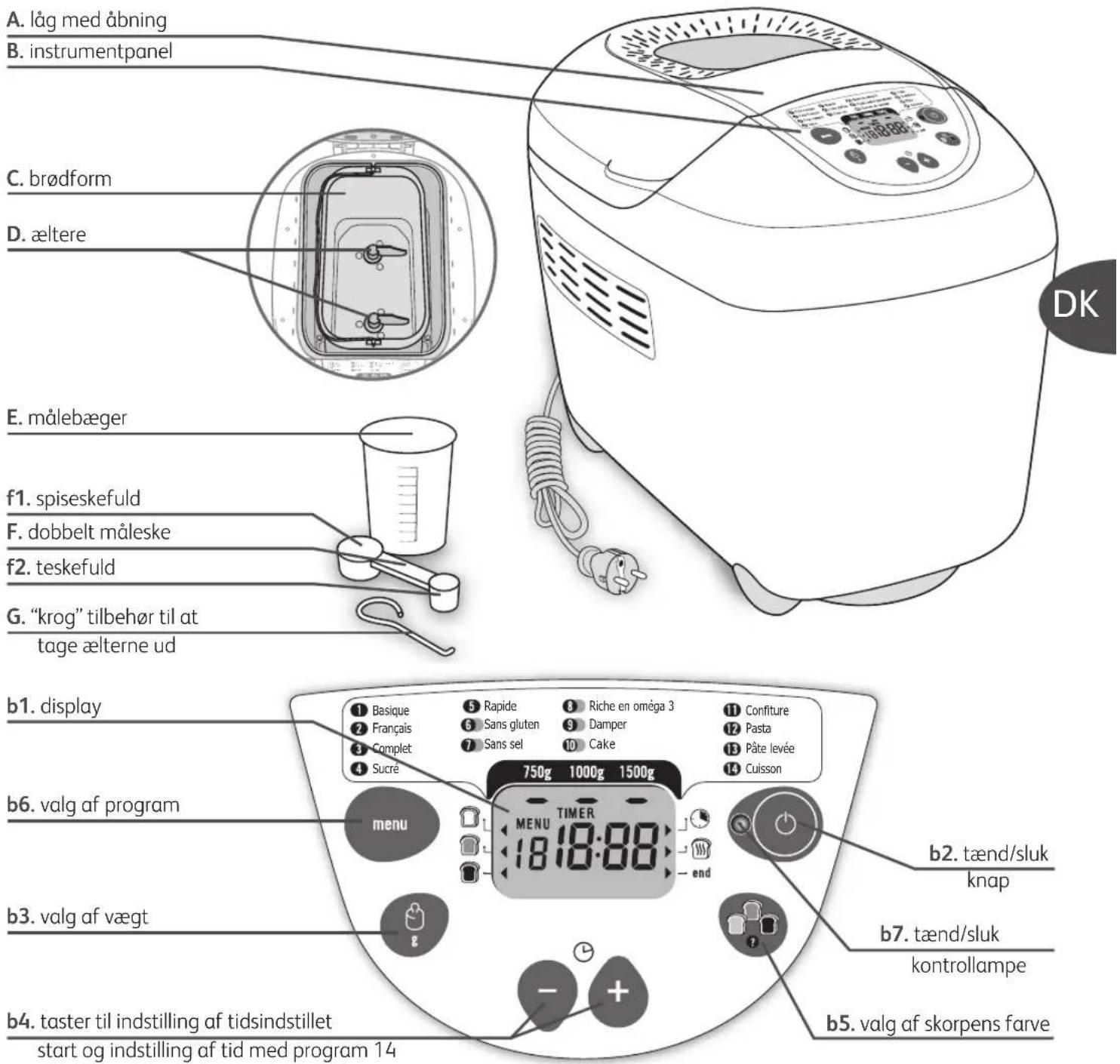 TEFAL Home Bread OW5001 - 2