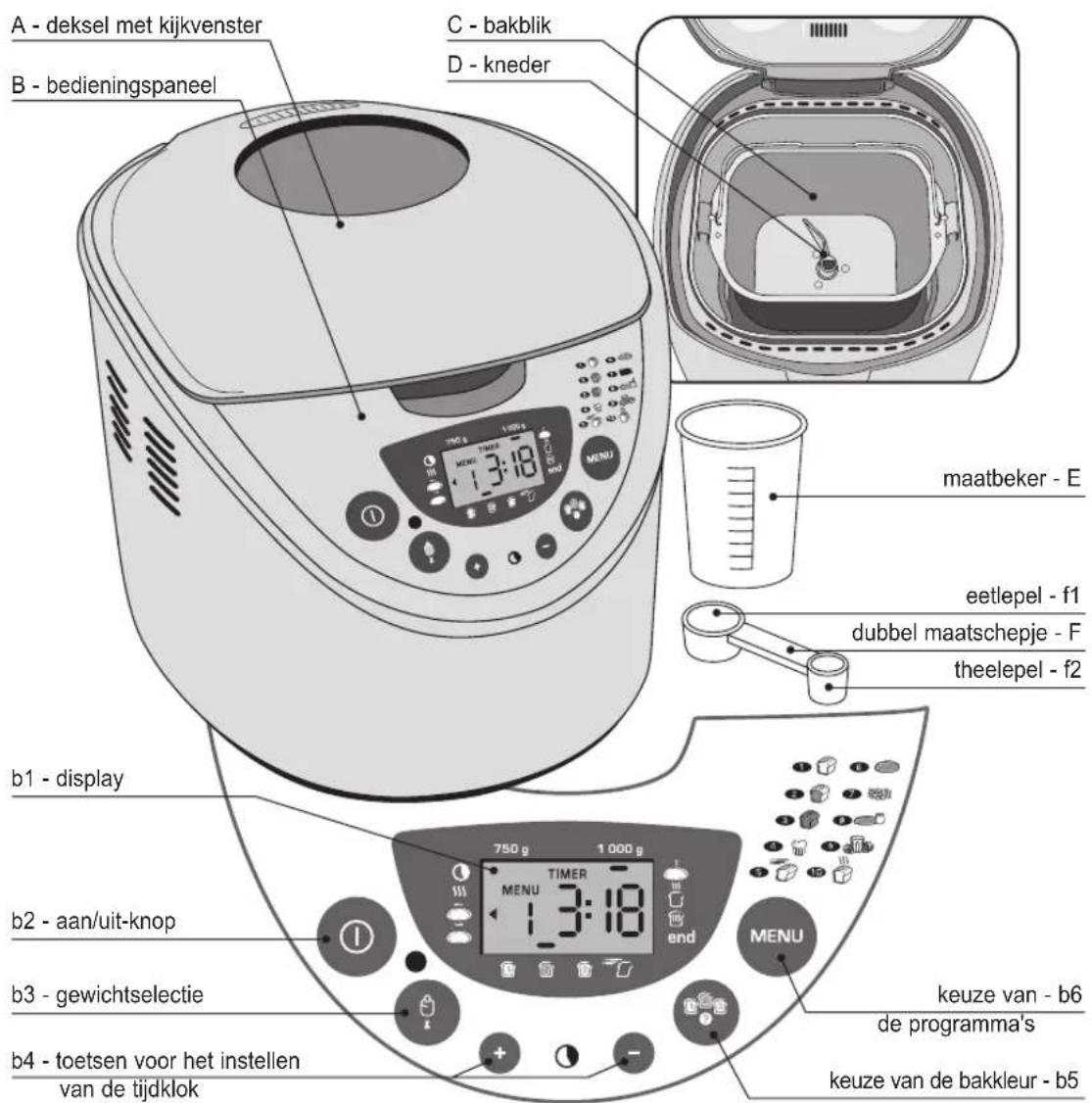 TEFAL Home Bread OW3000 - 3
