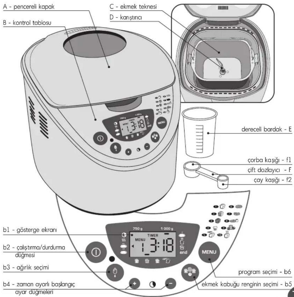 TEFAL Home Bread OW3000 - 1