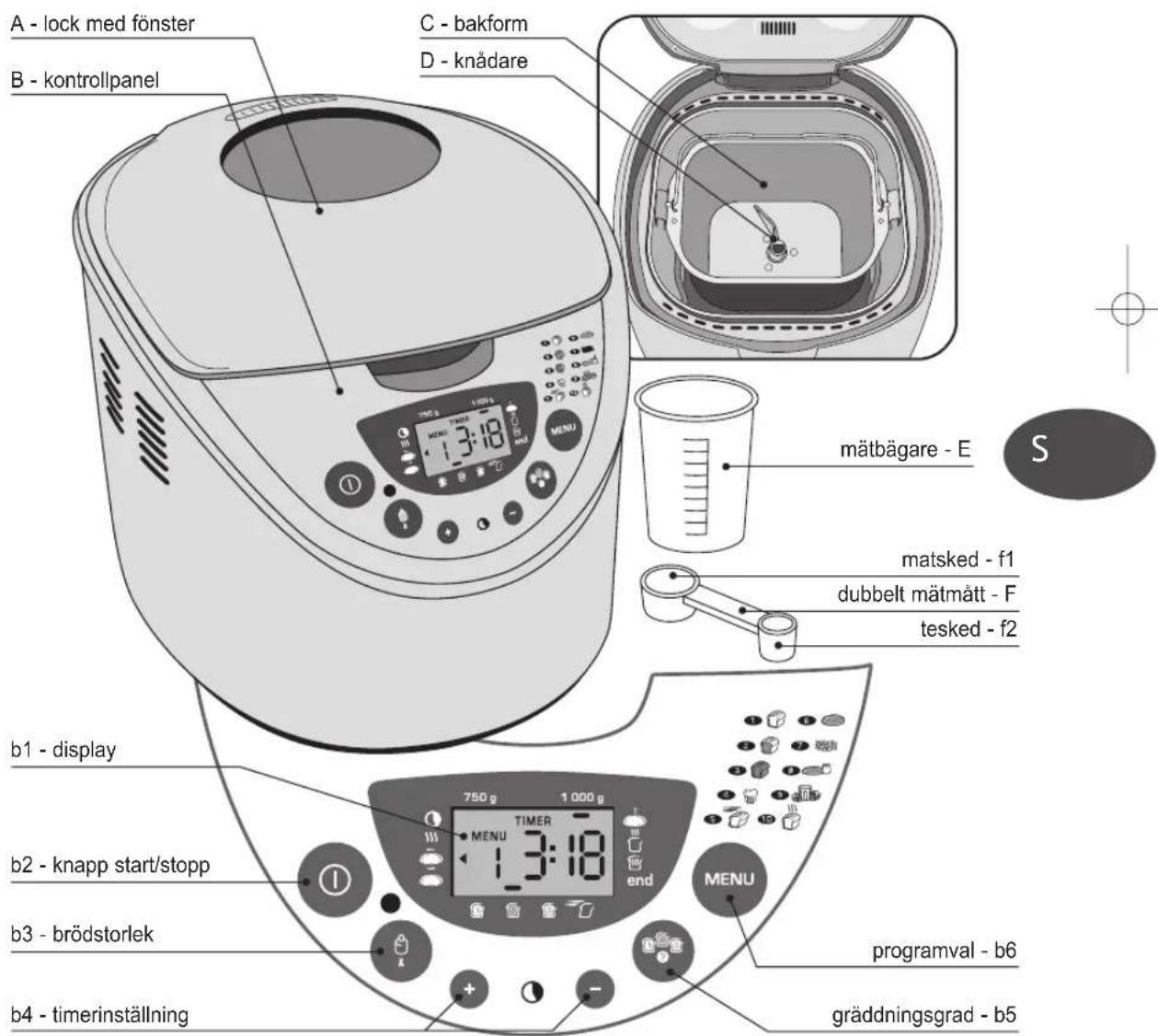 TEFAL Home Bread OW3000 - 4
