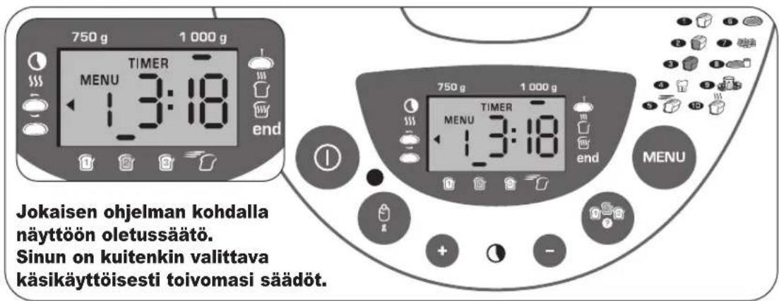TEFAL Home Bread OW3000 - KUN KÄYTAT LEIPÄKONETTA - 1