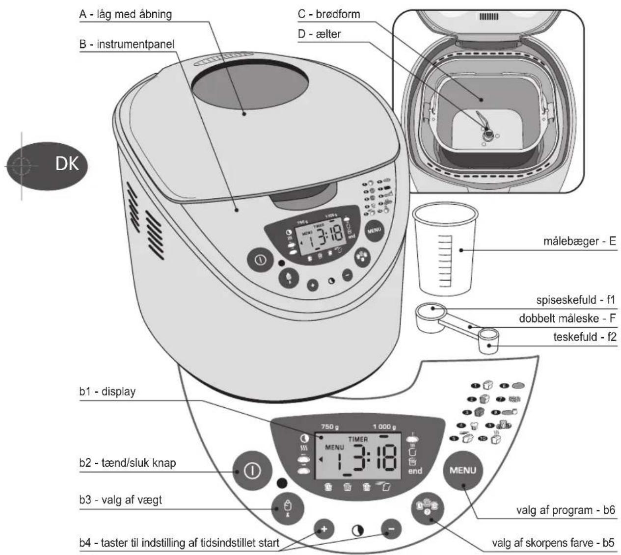 TEFAL Home Bread OW3000 - 2