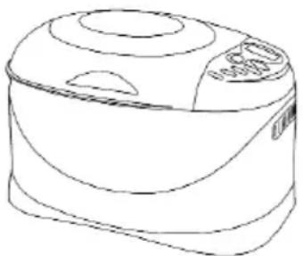 PRINCESS Silver Breadmaker XL 151941 - BAKMASKINENS DELAR - 1