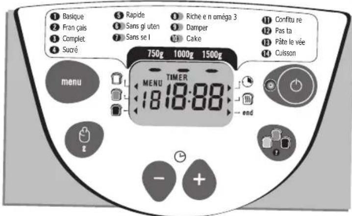 MOULINEX OW5007 - KENYÉRSÜTÖ GEPENEK HASZNÁLATA - 2
