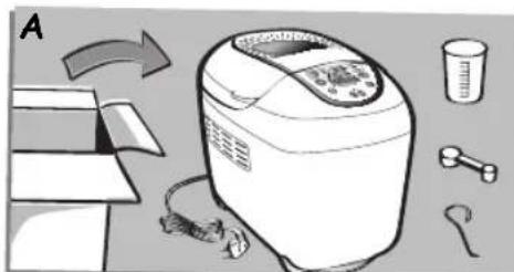 MOULINEX OW5007 - BEFORE YOU USE YOUR APPLIANCE FOR THE FIRST TIME - 1