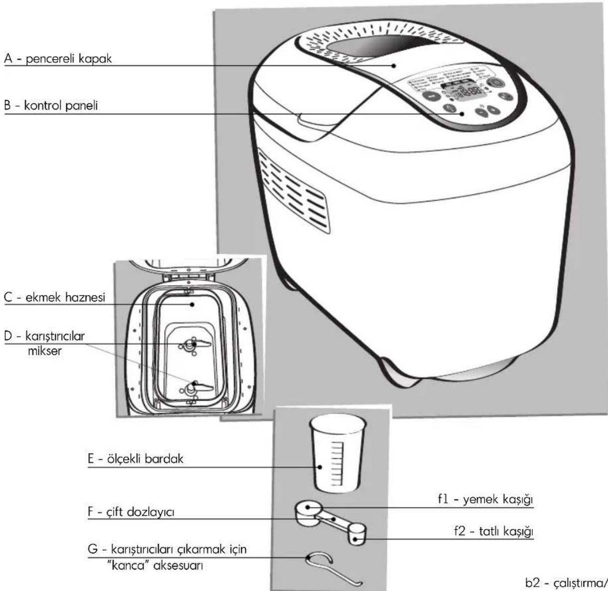 MOULINEX OW5004 - TANIMLAMA - 1