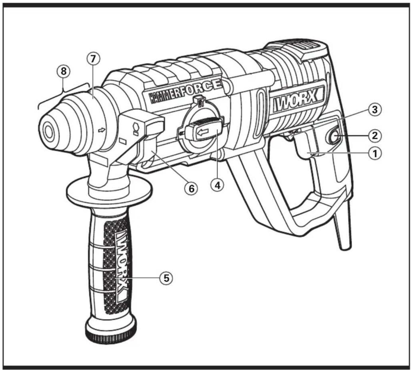 WORX WX331.1 - 1