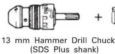 HITACHI DH 20DV - Drilling anchor holes (rotation + striking) - 8
