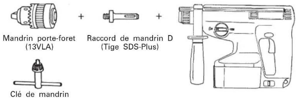 HITACHI DH 20DV - Perçage de trous (rotation seulement) - 1