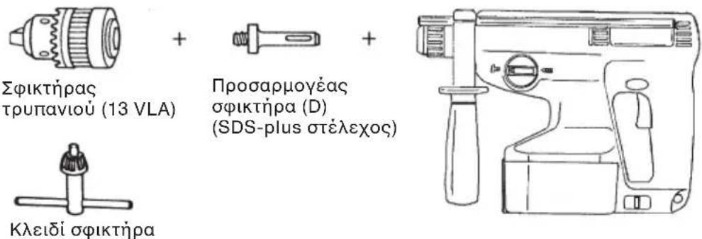 HITACHI DH 20DV - Άνοιγμα τρυπών (περιστροφή μόνο) - 1
