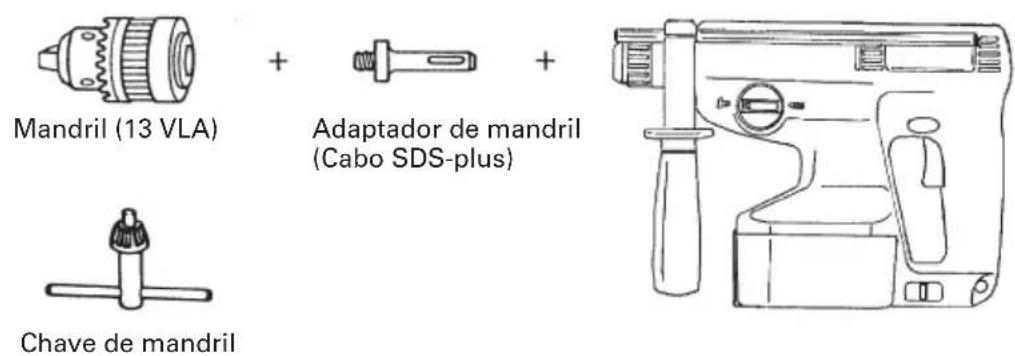 HITACHI DH 20DV - Fazer furos (somente rotação) - 1