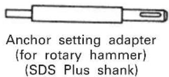HITACHI DH 20DV - Anchor setting - 1