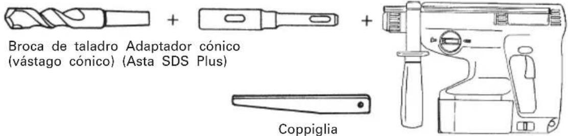 HITACHI DH 20DV - Foratura per ancoraggio (rotazione + percussione) - 1