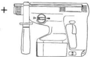 HITACHI DH 20DV - Montaje de ancla - 2